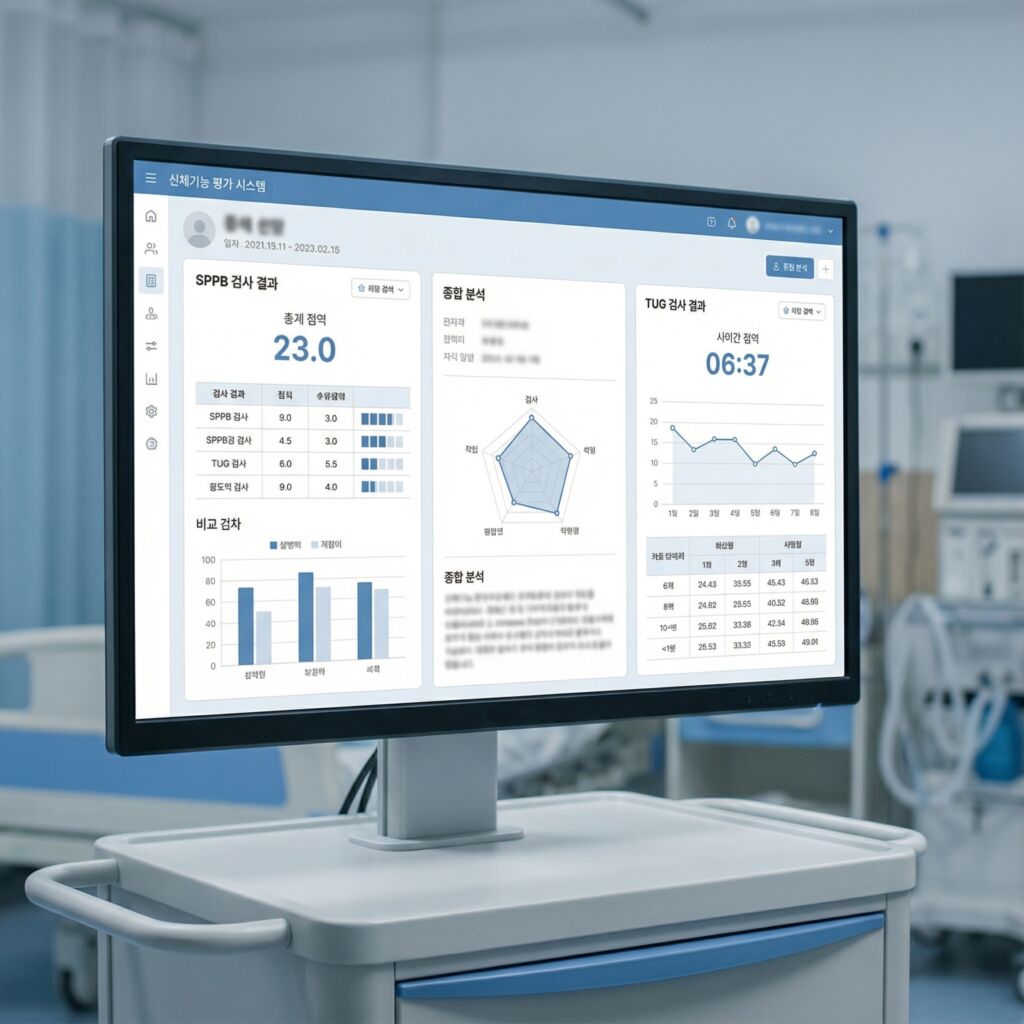 SPPB Plus 표준 신체기능 검사